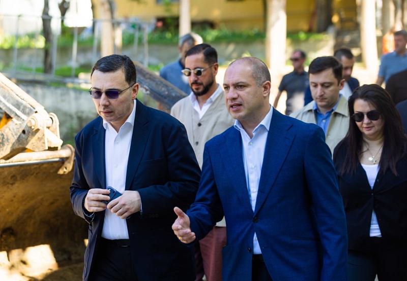 გივი მიქანაძემ თბილისის საჯარო სკოლებში მიმდინარე სარემონტო სამუშაოები დაათვალიერა